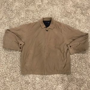 Vintage Nautica Tan/Beige Harrington Jacket